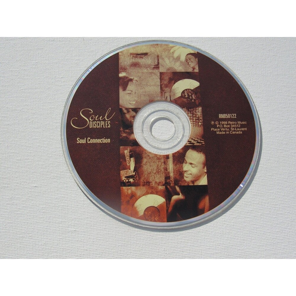 Soul Disciples – Soul Connection CD 1998 Soul R&B Retro Music Canada